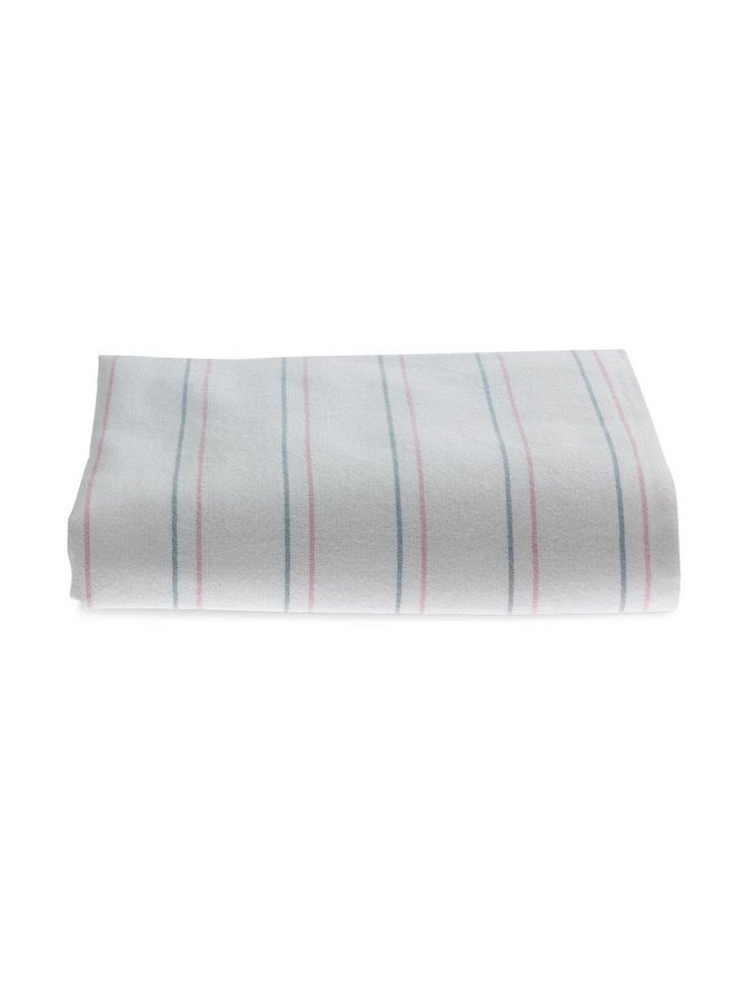 Medline Candystripe Stripe Baby Blanket, Classic Design, 100% Cotton, Soft, Cuddly, Swaddling, 36