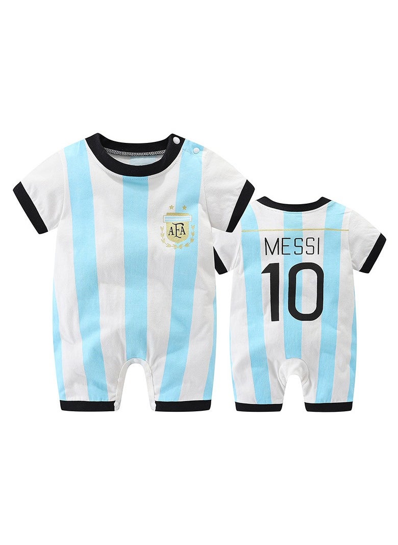 Baby Cotton Jumpsuit Football Shirt