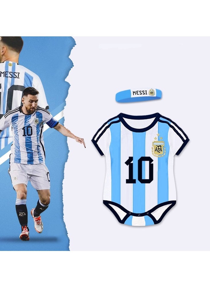 Baby Cotton Jumpsuit Football Shirt