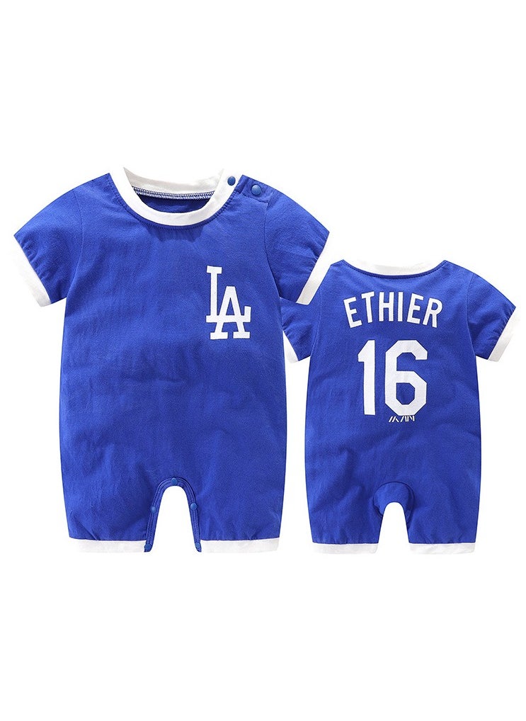 Baby Cotton Jumpsuit Football Shirt