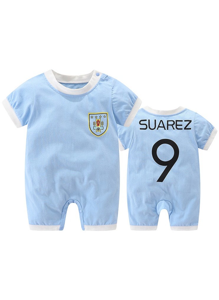 Baby Cotton Jumpsuit Football Shirt