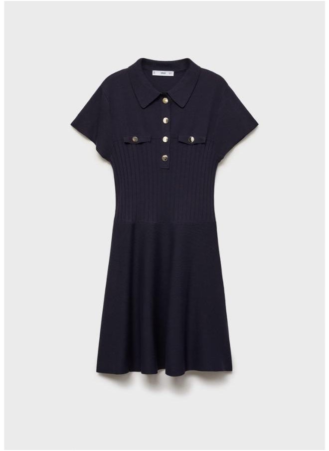 Lady-H Polo Neck Dress