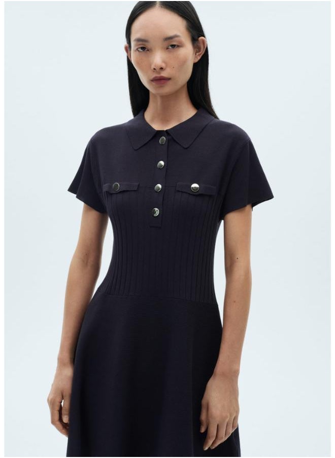 Lady-H Polo Neck Dress