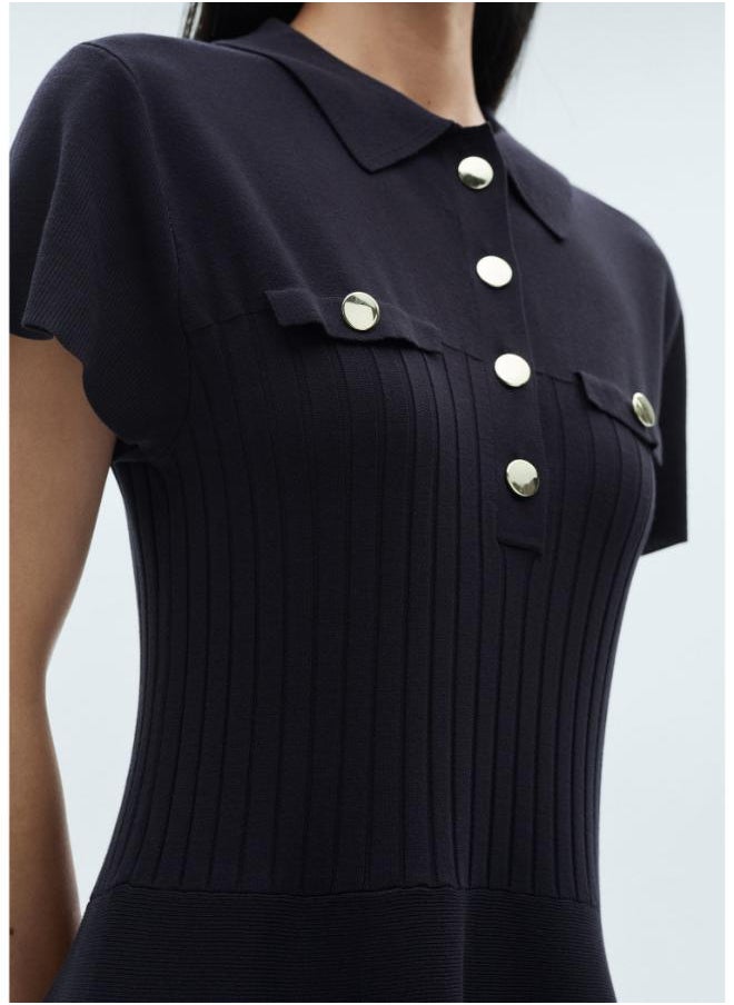 Lady-H Polo Neck Dress