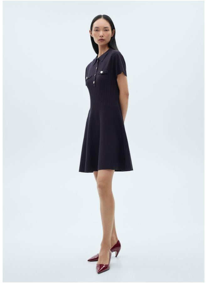 Lady-H Polo Neck Dress