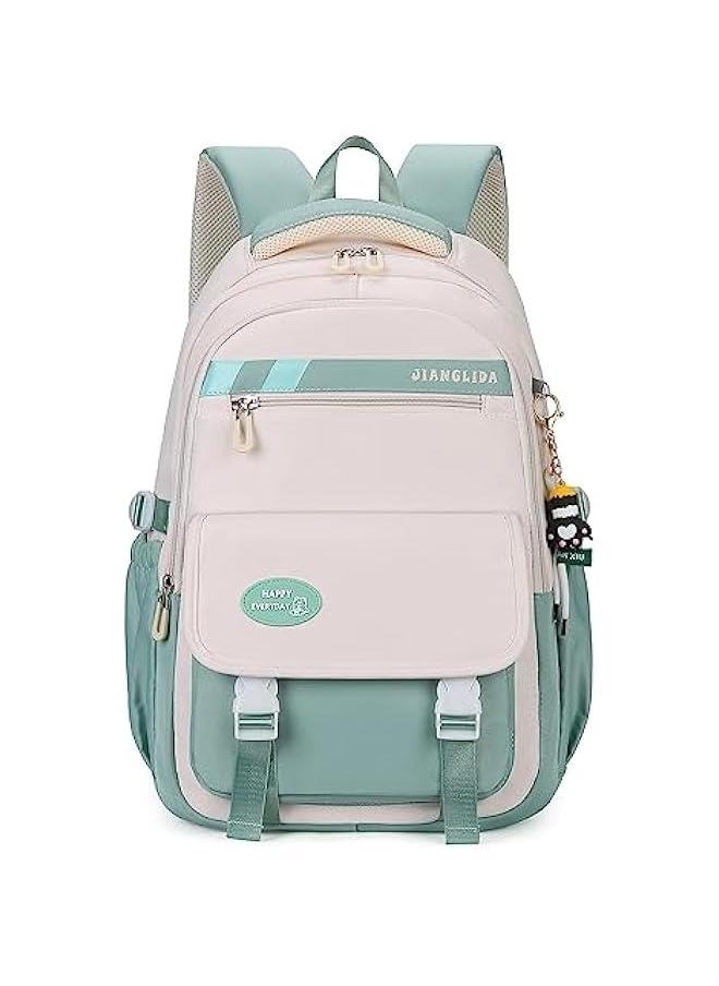 Teen Girls' Backpack for School Color-blocking Sports Kids Backpack for Teens Middle School Students Bookbag