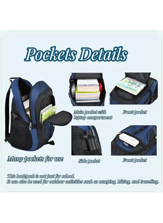 Teens Elementary School Backpack Casual Day pack Students Book Bags Outdoor Travel Knapsack Bags for Boys Girls