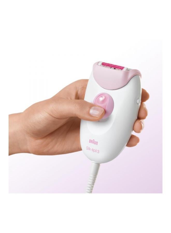 Electronic Epilator White/Pink