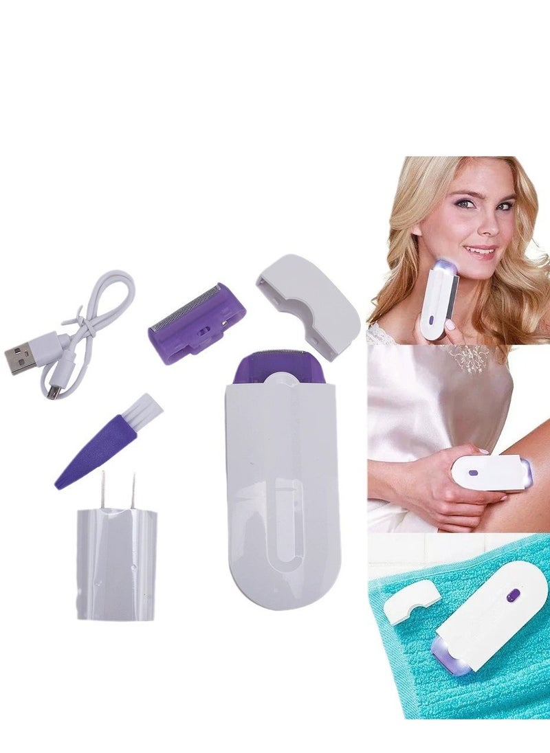 Blue light Induction Hair Removal Device, Women's Shaving Device, Laser Hair Removal Instrument