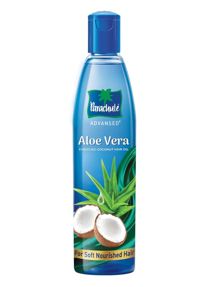 Parachute Advansed Aloe Vera Enriched Coconut Hair Oil 400 ml For Soft Strong Hair..UNIQUE