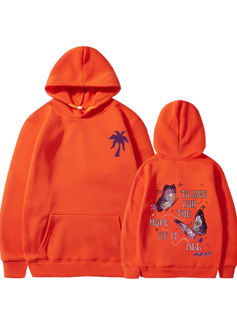 2024 Women's Velvet Printed Hoodie