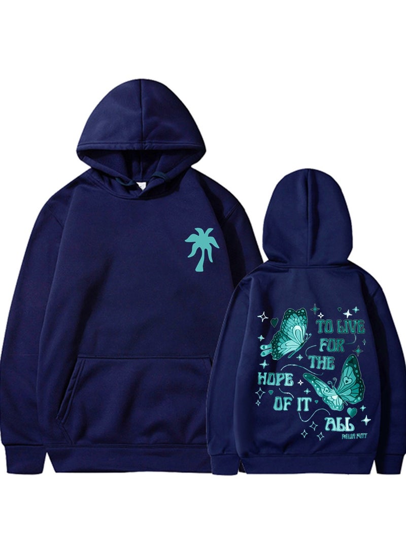 2024 Women's Velvet Printed Hoodie
