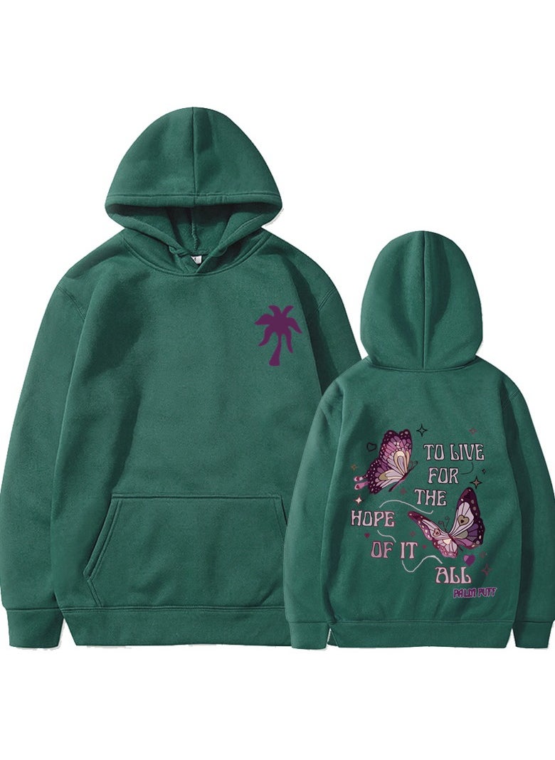2024 Women's Velvet Printed Hoodie