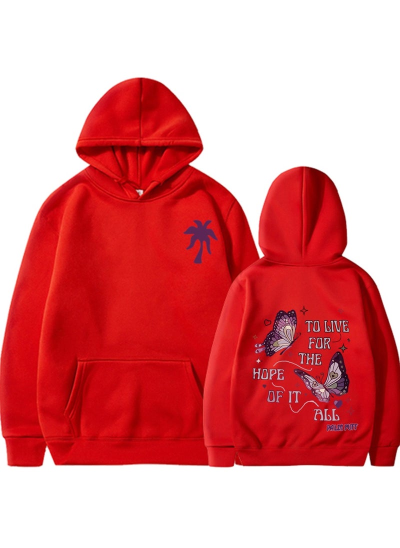 2024 Women's Velvet Printed Hoodie