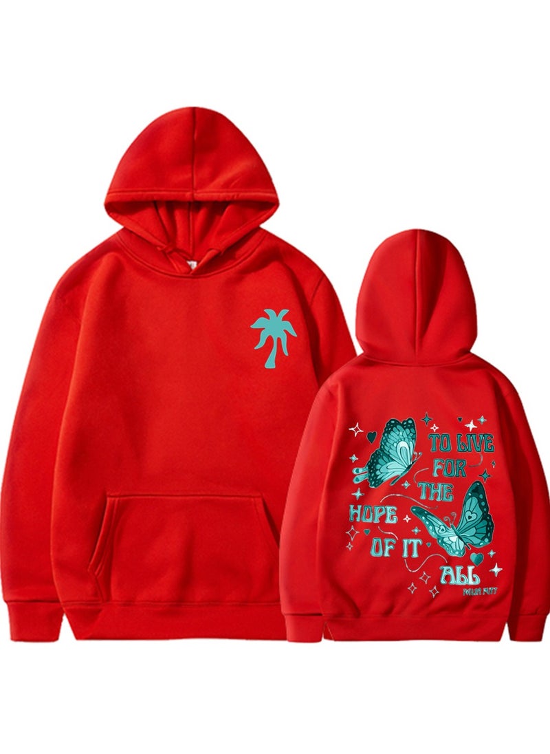 2024 Women's Velvet Printed Hoodie
