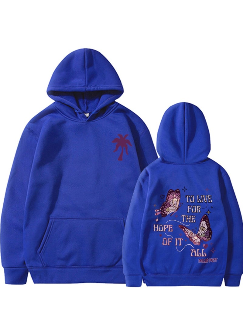 2024 Women's Velvet Printed Hoodie