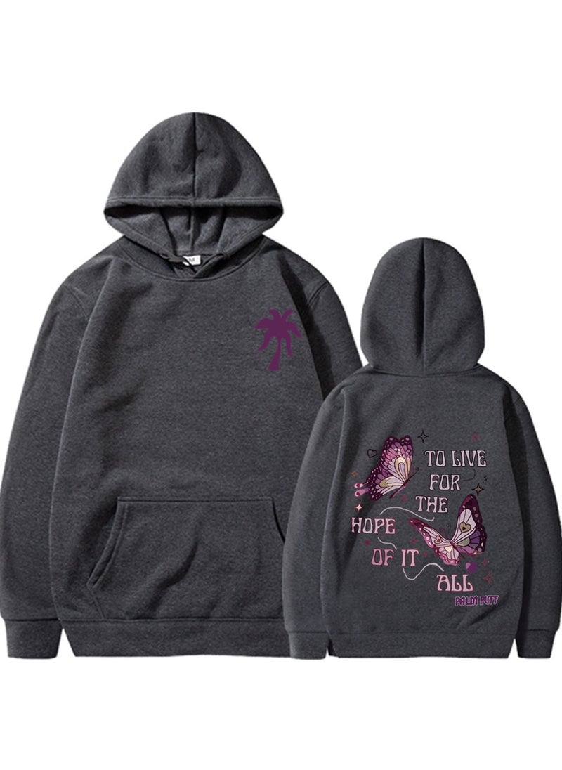 2024 Women's Velvet Printed Hoodie