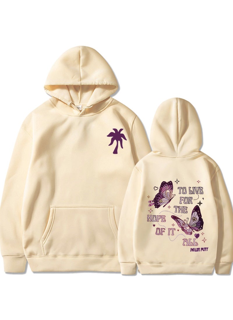 2024 Women's Velvet Printed Hoodie