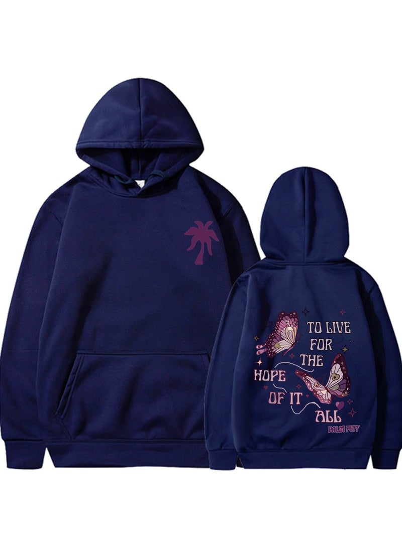 2024 Women's Velvet Printed Hoodie