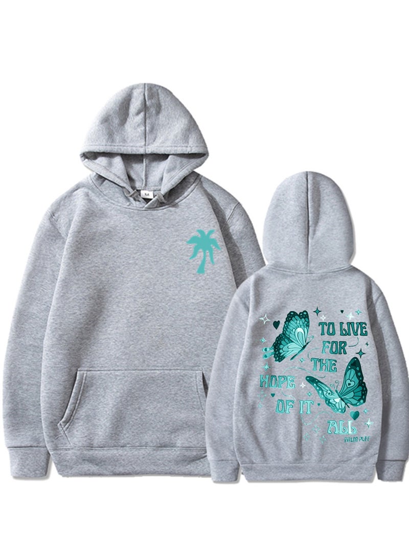 2024 Women's Velvet Printed Hoodie