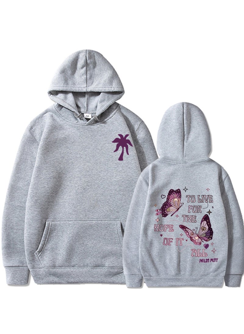 2024 Women's Velvet Printed Hoodie