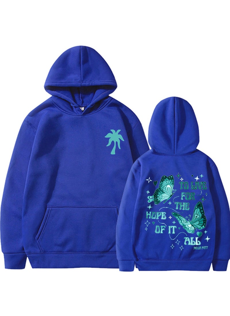 2024 Women's Velvet Printed Hoodie