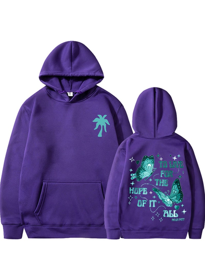 2024 Women's Velvet Printed Hoodie