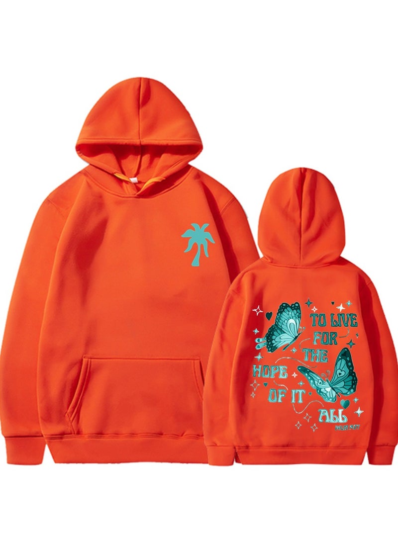 2024 Women's Velvet Printed Hoodie