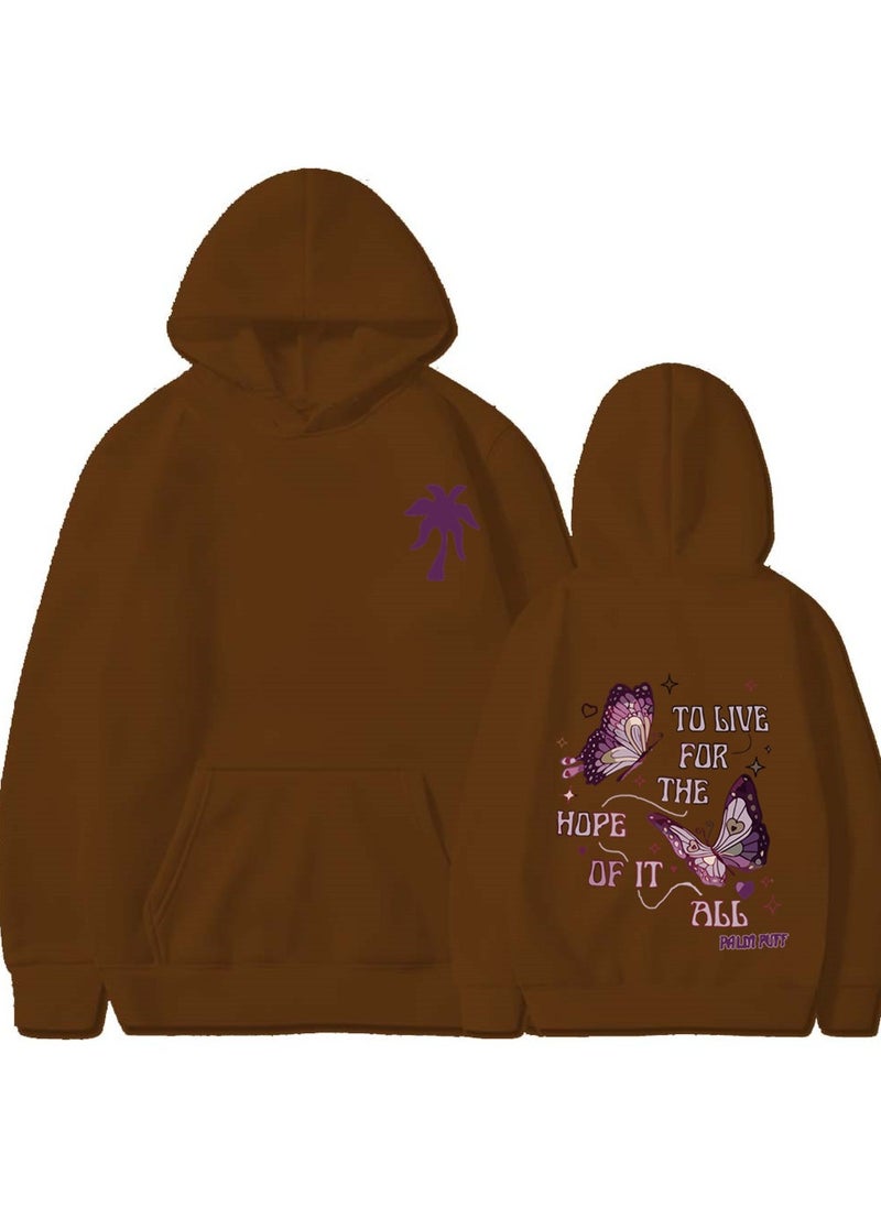 2024 Women's Velvet Printed Hoodie
