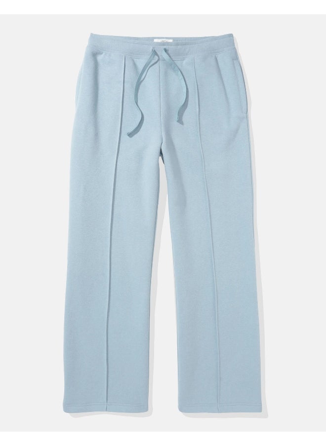 AE Everyday Luxe Wide-Leg Sweatpant