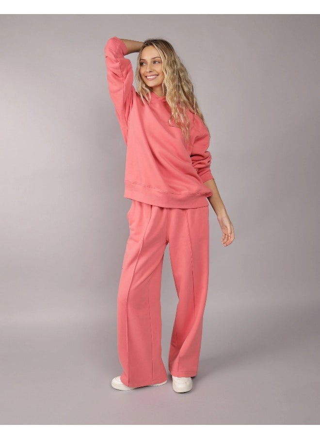 AE Everyday Luxe Wide-Leg Sweatpant