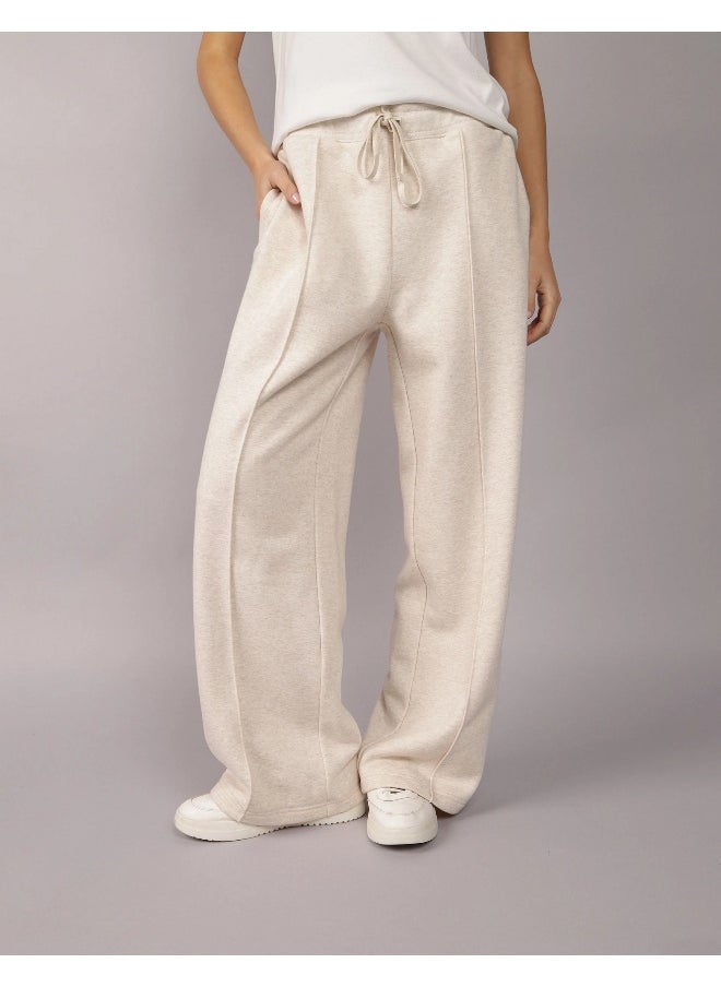 AE Everyday Luxe Wide-Leg Sweatpant