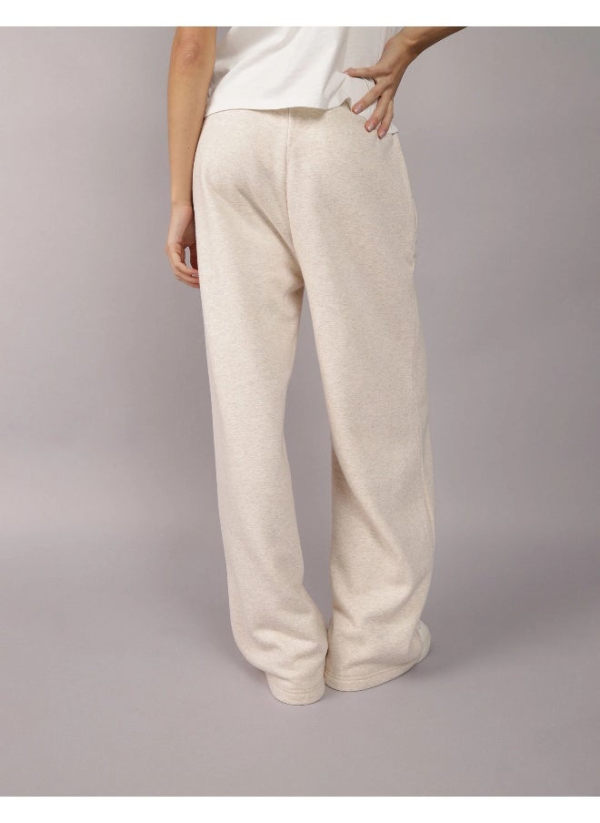 AE Everyday Luxe Wide-Leg Sweatpant