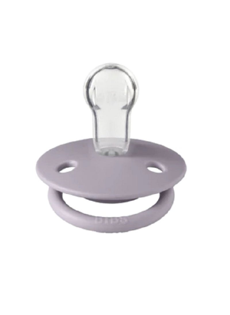 BIBS 2pcs Deluxe Silikone, Purple