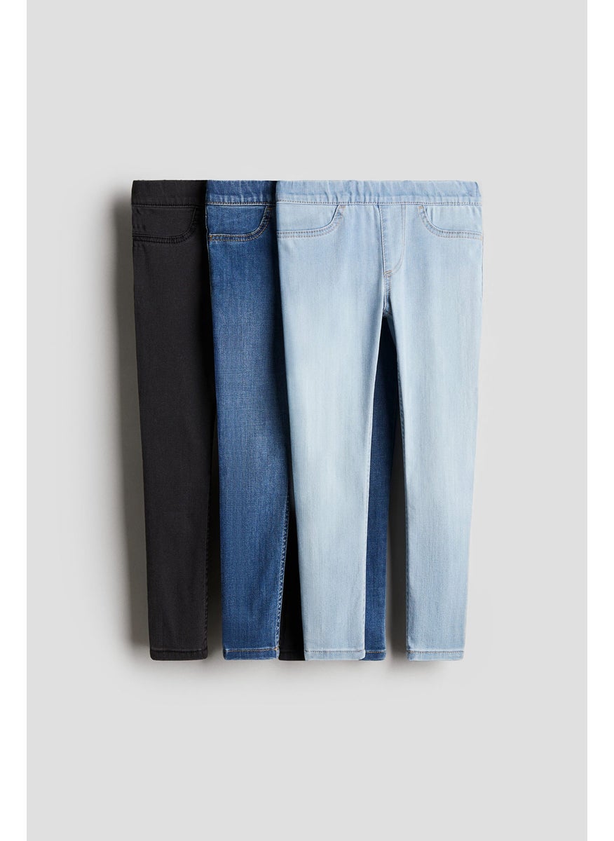 3-Pack Denim Jeggings