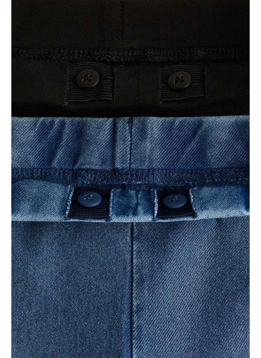 2-Pack Flared Jeggings