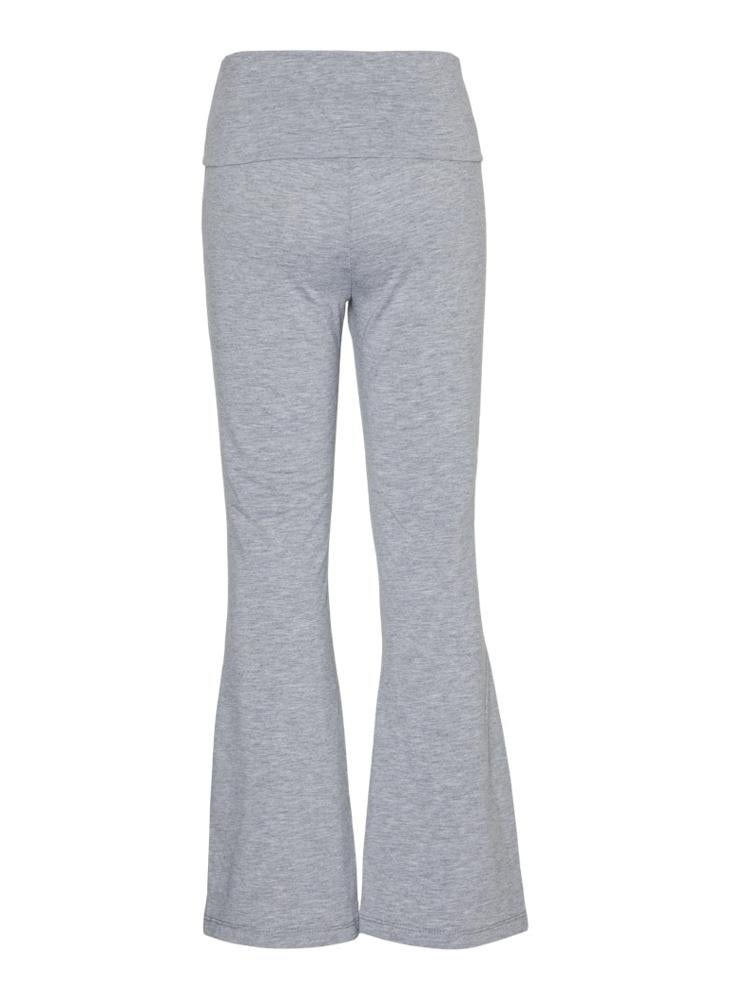 Kids High Waist Flared Sweatpants