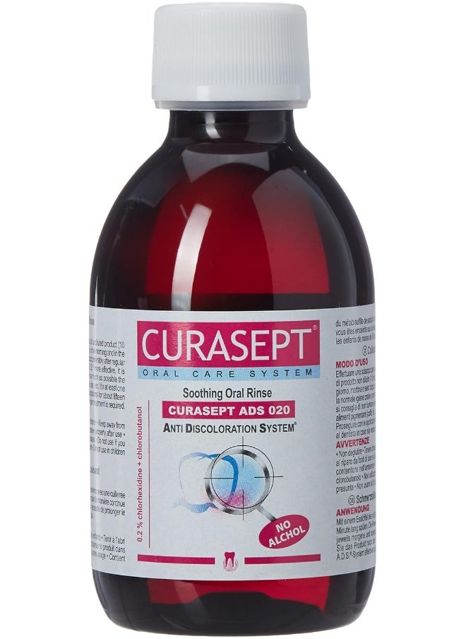 Curasept ADS 020 Soothing Mouth Wash 200ml