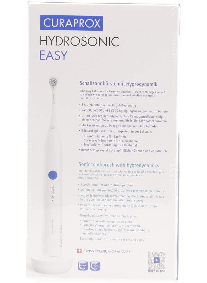 Curaprox Hydrosonic Easy Sonic Electric Toothbrush