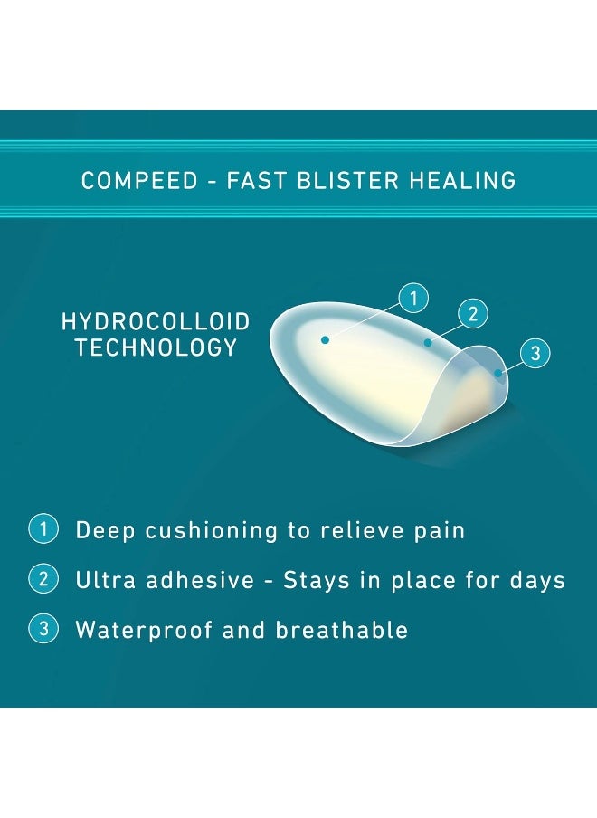 Compeed Blister Plasters, Medium, 5 Pieces