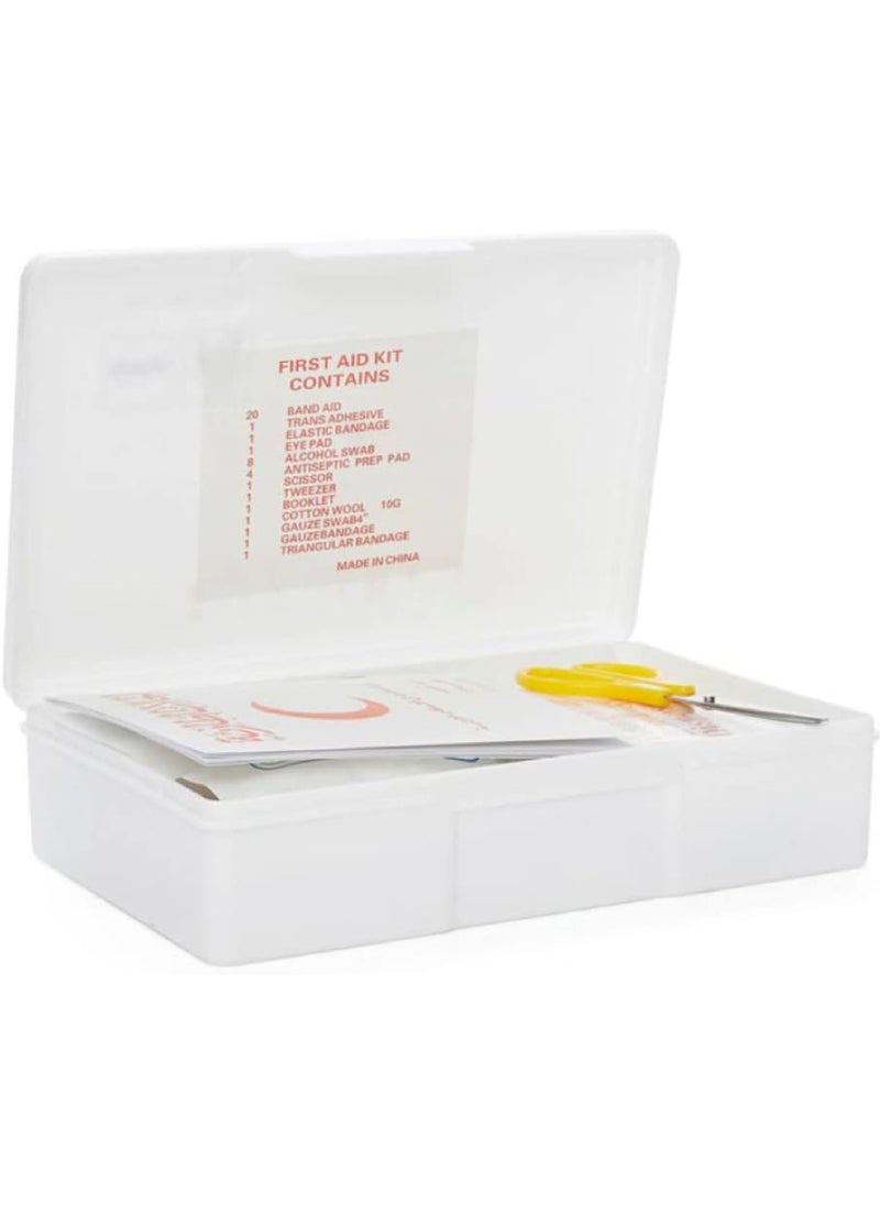 Portable First Aid Kit, 42 pieces in Box