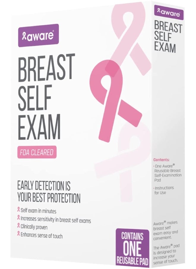 Aware Breast Self Exam Pad, Breast Cancer Awareness Tool