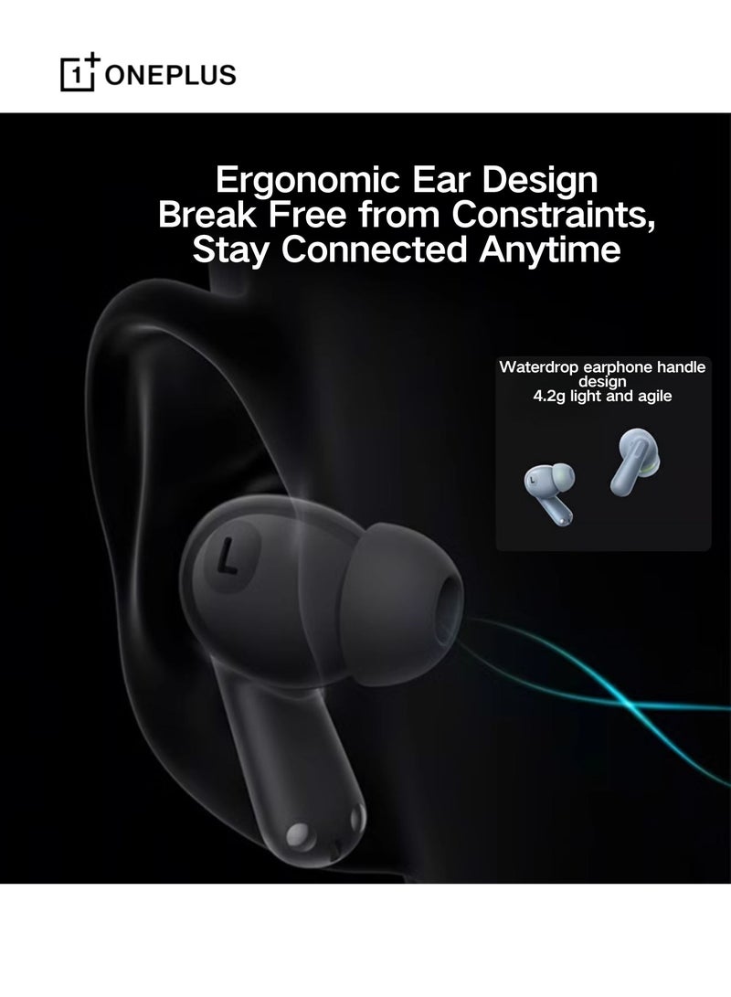 Buds Ace 2 – Premium Wireless Earbuds with Extended Battery and Advanced Noise Cancellation cyan