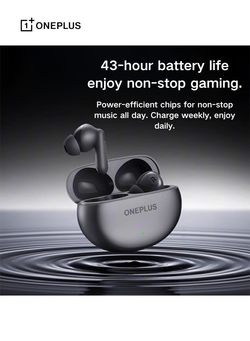 Buds Ace 2 – Premium Wireless Earbuds with Extended Battery and Advanced Noise Cancellation cyan