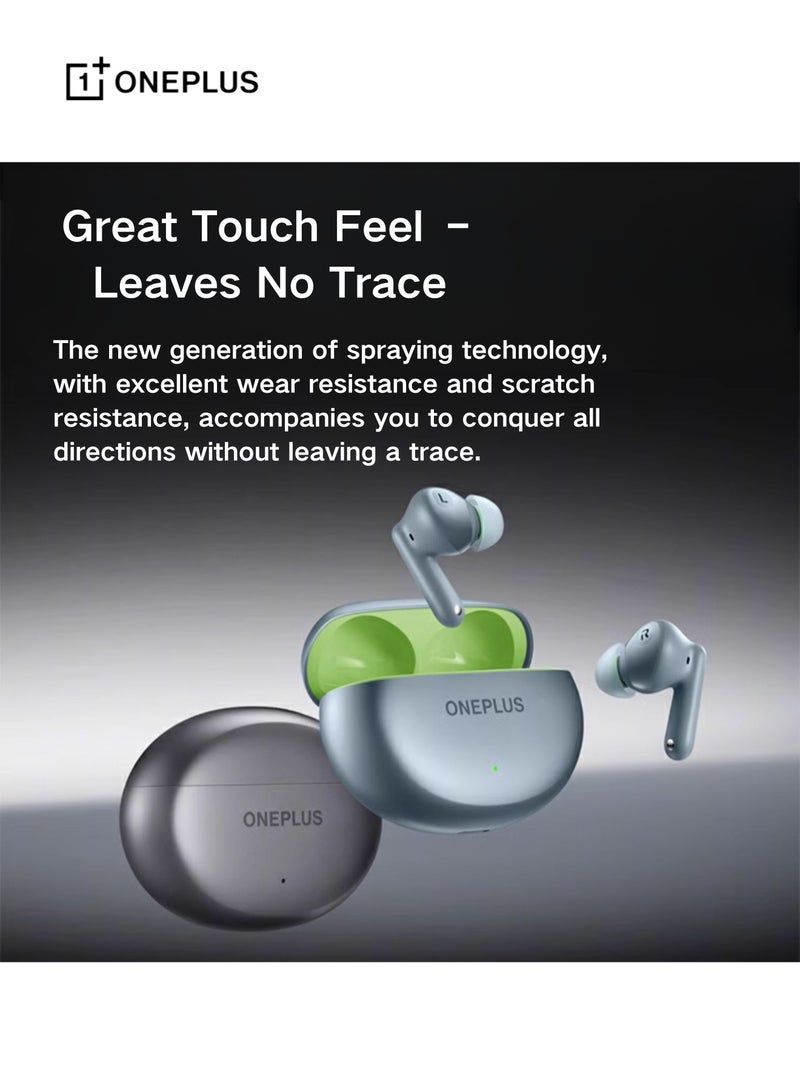 Buds Ace 2 – Premium Wireless Earbuds with Extended Battery and Advanced Noise Cancellation cyan