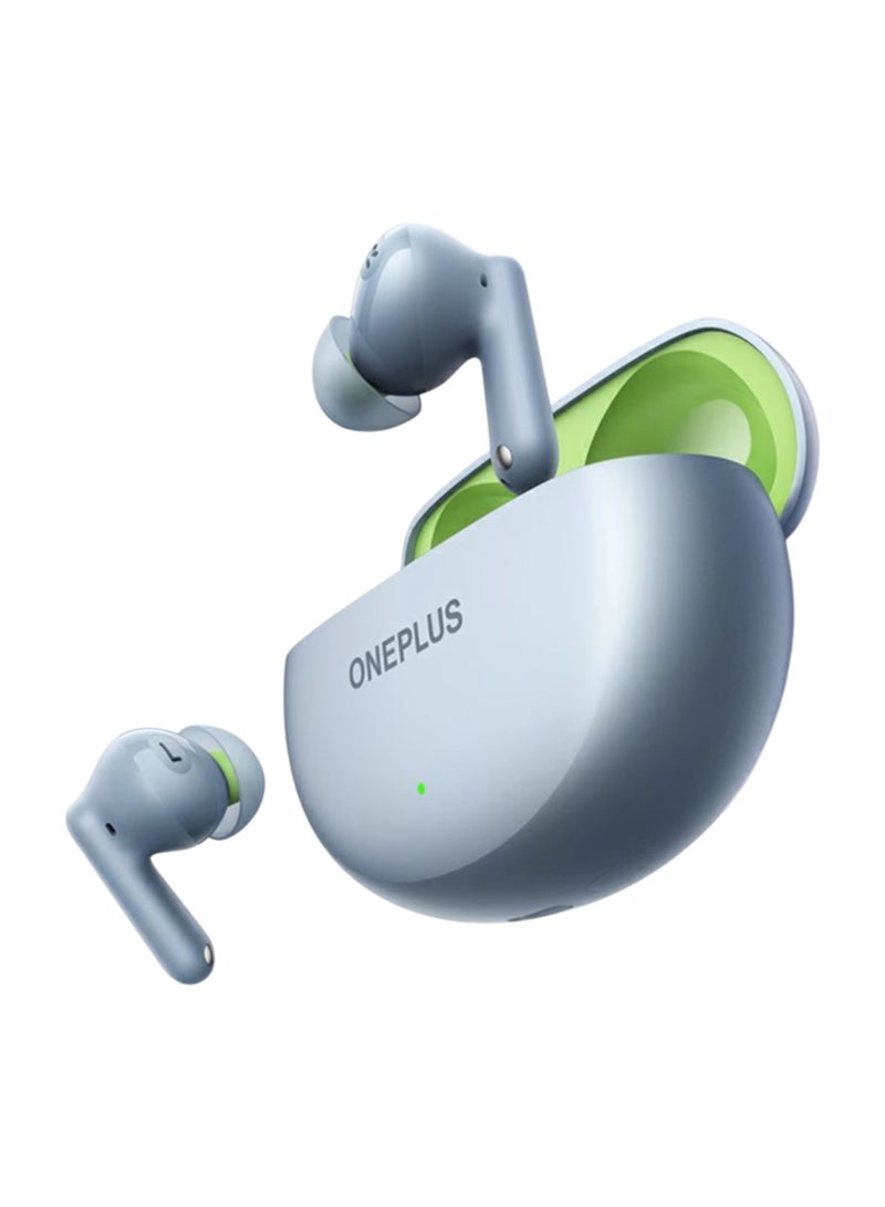 Buds Ace 2 – Premium Wireless Earbuds with Extended Battery and Advanced Noise Cancellation cyan