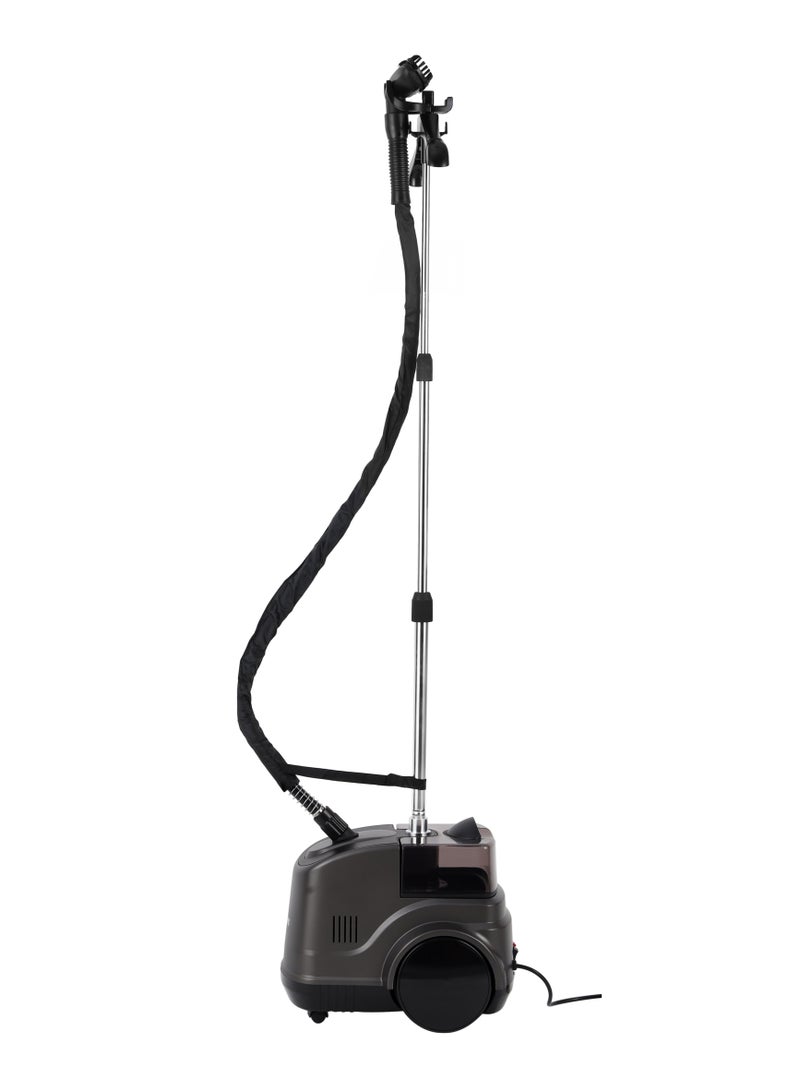 Garment Steamer 2000 W| with Hanger and Fabric Brush, 2 Speed Setting| 3 L Water Detachable Tank Capacity, Suitable for all Kinds of Fabric and Safe for Delicate Fabrics| 2 Years Warranty GGS25020 Black 3 L 2000 W GGS25020 Black