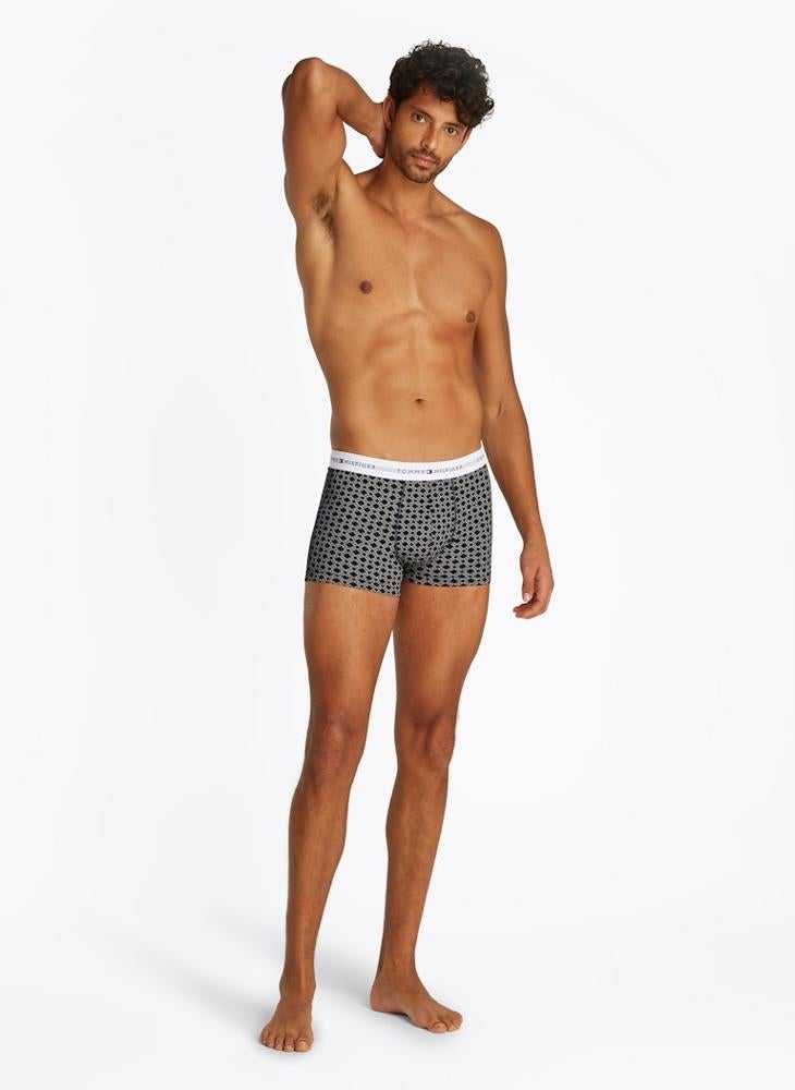 3 Pack Assorted Logo Band Boxers