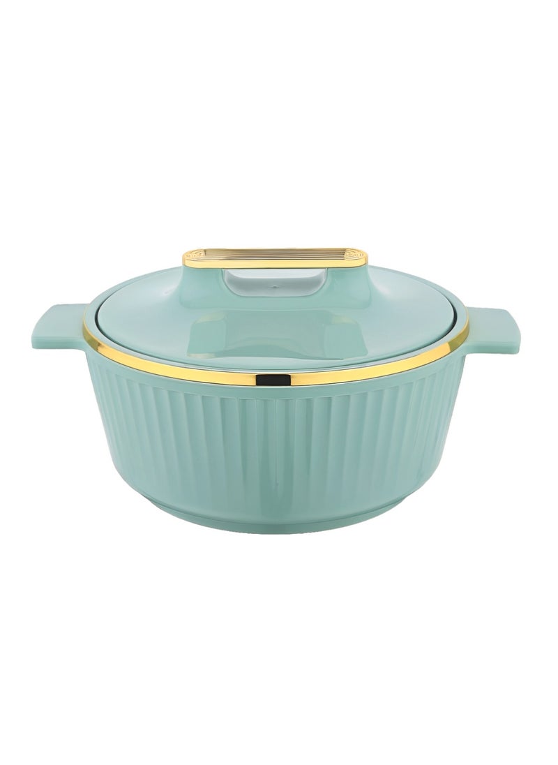 Fancy Casserole Stainless Steel Insulated Hotpot 3500ML - Green