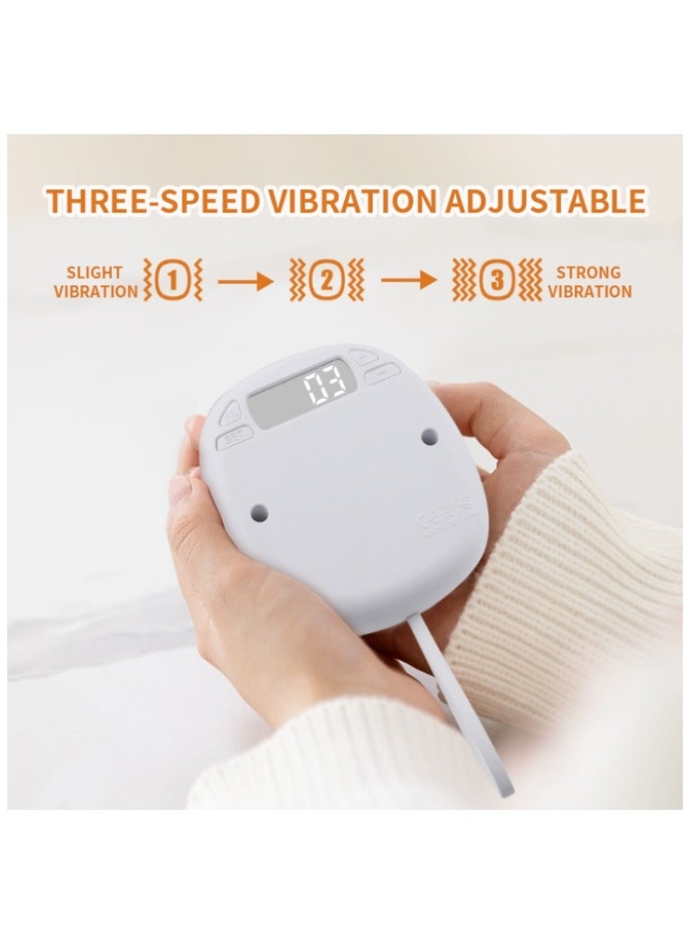 Silent Vibrating Alarm Clock with Multiple Functions for Hearing-impaired People